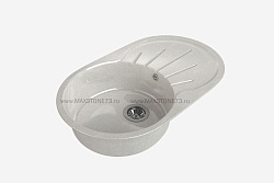 MAXSTONE Мойка глянцевая MS-5 (бежевая) 735*450*215